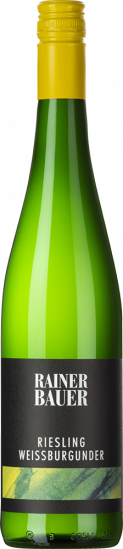 2024 Riesling mit Weißburgunder halbtrocken - Weingut Rainer Bauer