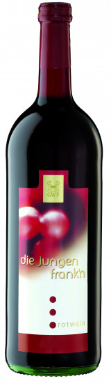 2016 die jungen frank´n Rotwein trocken 1,0 L - Winzergemeinschaft Franken eG