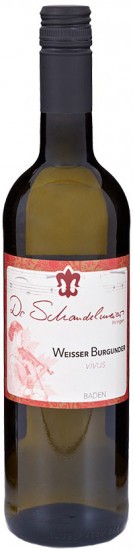 2013 Weißer Burgunder trocken - Weingut Dr. Schandelmeier
