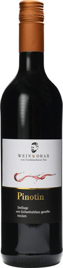2022 Pinotin Eichenholzfass trocken - WeinWobar vom Großräschener See