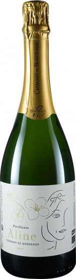2020 Pétillante Aline Crémant de Bordeaux AOP brut Bio - Château Moulin de Peyronin
