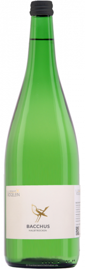 2025 Bacchus halbtrocken 1,0 L - Weingut am Vögelein
