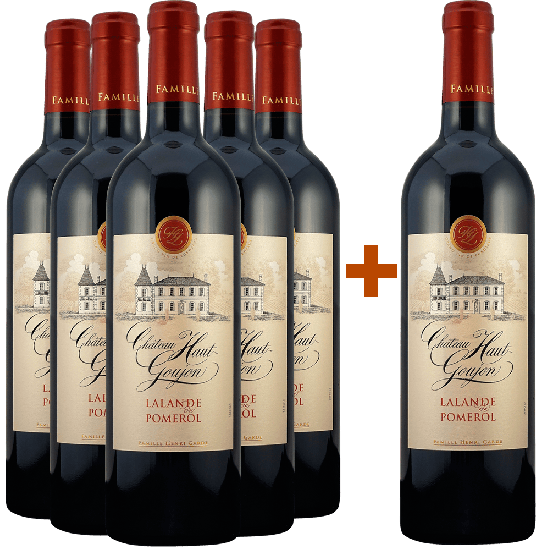 5+1 Paket Château Haut-Goujon Lalande De Pomerol - Château Haut-Goujon