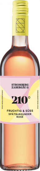 2024 210° F&S Spätburgunder Rosé süß - Weingärtner Stromberg-Zabergäu