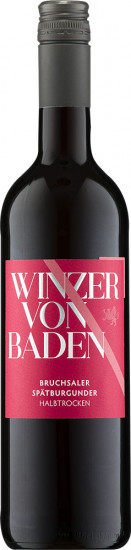 2022 Bruchsaler Spätburgunder halbtrocken - Winzer von Baden
