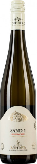2021 Sand 1 halbtrocken - Weingut Zöhrer