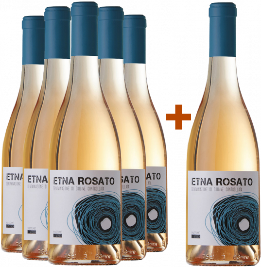 5+1 Paket Etna Rosato DOC - Massimo Lentsch