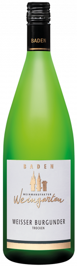 2024 Weingarten Weisser Burgunder Qw trocken 1,0 L - Markgräfler Winzer  