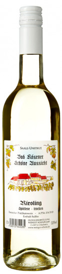 2024 Bad Kösener Schöne Aussicht Riesling lieblich - Weingut Schulze