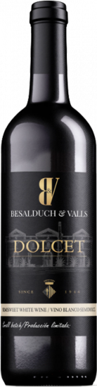2025 DOLCET Blanco - Besalduch Valls Bellmunt