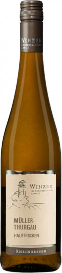 2025 Wöllsteiner Rheingrafenstein Müller-Thurgau halbtrocken - Winzer der Rheinhessischen Schweiz