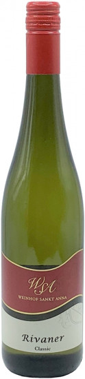 2024 Rivaner Classic halbtrocken - Weingut Sankt Anna