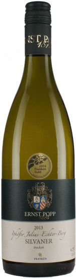 2013 Iphöfer Julius-Echter-Berg Silvaner QbA trocken - Weingut Ernst Popp