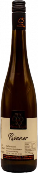 2024 Rivaner halbtrocken - Weingut Christian Schaefer