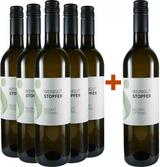 5+1 Paket Muskat Ottonel Bio - Weingut Martha & Franz Stopfer