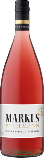 2025 Pfaffmann Blauer Portugieser Rose feinherb 1,0 L - Weingut Karl Pfaffmann
