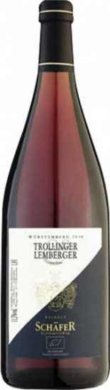 5+1 Cuvée Rot Trollinger-Lemberger trocken Bio 1,0 L - Bioweingut Schäfer