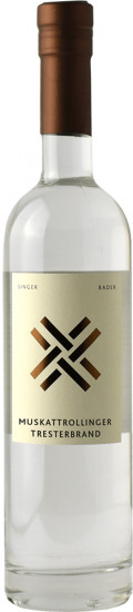 Muskattrollinger-Trester-Brand 0,5 L - Weingut Singer-Bader