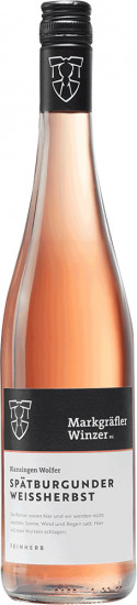 2024 Handwerk Blansingen Wolfer Spätburgunder Weißherbst feinherb - Markgräfler Winzer  