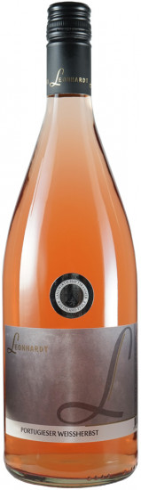 2024 Portugieser Rosé feinherb 1,0 L - Weingut Leonhardt