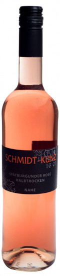 2016 Nahe Spätburgunder Rosé QbA Halbtrocken - Weingut Schmidt-Kunz