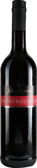 2016 Spätburgunder Spätlese halbtrocken - Weingut Julius Renner