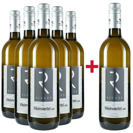 5+1 Paket Grüner Veltliner Weinviertel DAC - Weingut & TOP-Heuriger Rieder