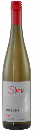 2025 Riesling ** feinherb - Privatkellerei Storz