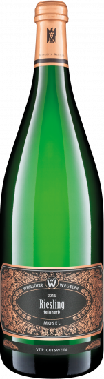 2016 Wegeler Riesling Qualitätswein VDP.GW feinherb 1L - Weingut Wegeler