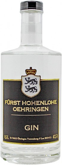 GIN 0,5 L - Weingut Fürst Hohenlohe-Oehringen