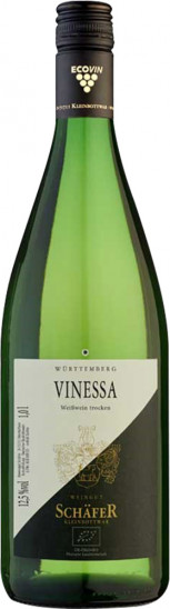 2022 Cuvée Weiß VINESSA trocken Bio 1,0 L - Bioweingut Schäfer