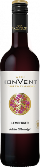 2024 Klosterhof Lemberger halbtrocken - Weinkonvent Dürrenzimmern eG