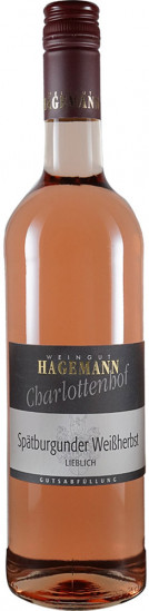 2025 Spätburgunder Weißherbst lieblich - Weingut Hagemann