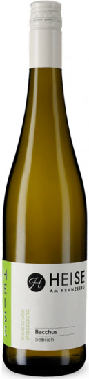 2019 Niersteiner Spiegelberg Bacchus lieblich - Weingut Heise am Kranzberg