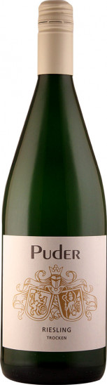 2025 Riesling trocken 1,0 L - Weingut Puder