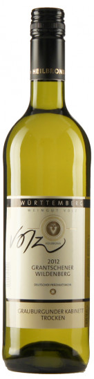 2024 Grantschener Wildenberg Grauburgunder Kabinett trocken - Weingut Volz