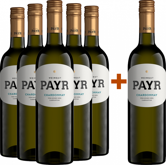 5+1 Chardonnay vom Lehm Carnuntum DAC ÖTW Gebietswein BIO Bio - Bio Weingut Robert Payr