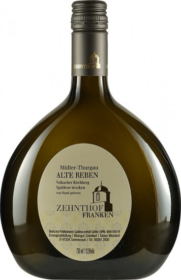2018 Volkacher Kirchberg Müller-Thurgau Spätlese trocken - Weingut Zehnthof Familie Weickert
