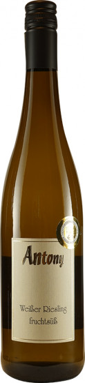 2022 Weißer Riesling fruchtsüß - Weingut Antony