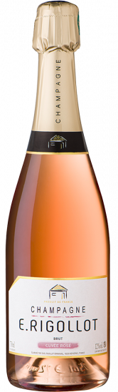 Cuvée Rosé Champagne AOP brut - Champagne E.Rigollot