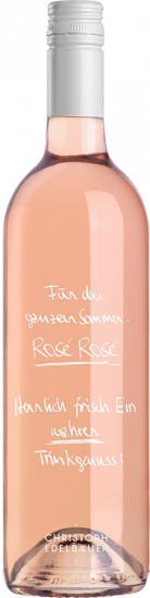 2025 Rosé Rosé trocken - Weingut Christoph Edelbauer