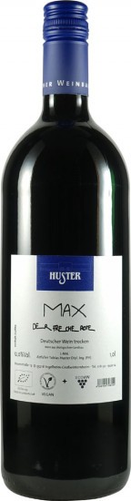 „Max“ der freche Rote trocken Bio 1,0 L - Weingut Huster