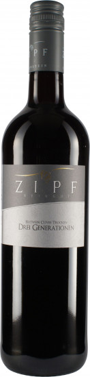 2014 Drei Generationen Rotweincuvée QbA trocken - Weingut Zipf