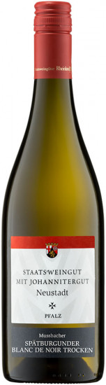 2024 Mußbacher Spätburgunder Blanc de Noir trocken - Staatsweingut mit Johannitergut