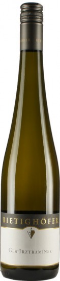 2012 Gewürztraminer feinherb - Weingut Bietighöfer