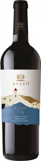 2022 Rosso 76 Merlot & Syrah Sicilia DOC trocken - Asaro