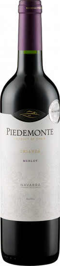 2019 Piedemonte Merlot Crianza Navarra DO - Piedemonte