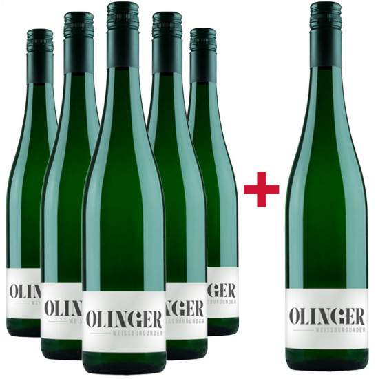 5+1 Weißburgunder-Paket - Gebrüder Müller-Familie Olinger