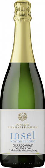 Insel Mariannenaue Chardonnay Sekt extra brut - Weingut Schloss Reinhartshausen