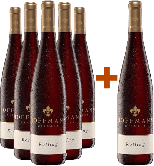 5+1 Paket Rotling lieblich - Weingut Hoffmann